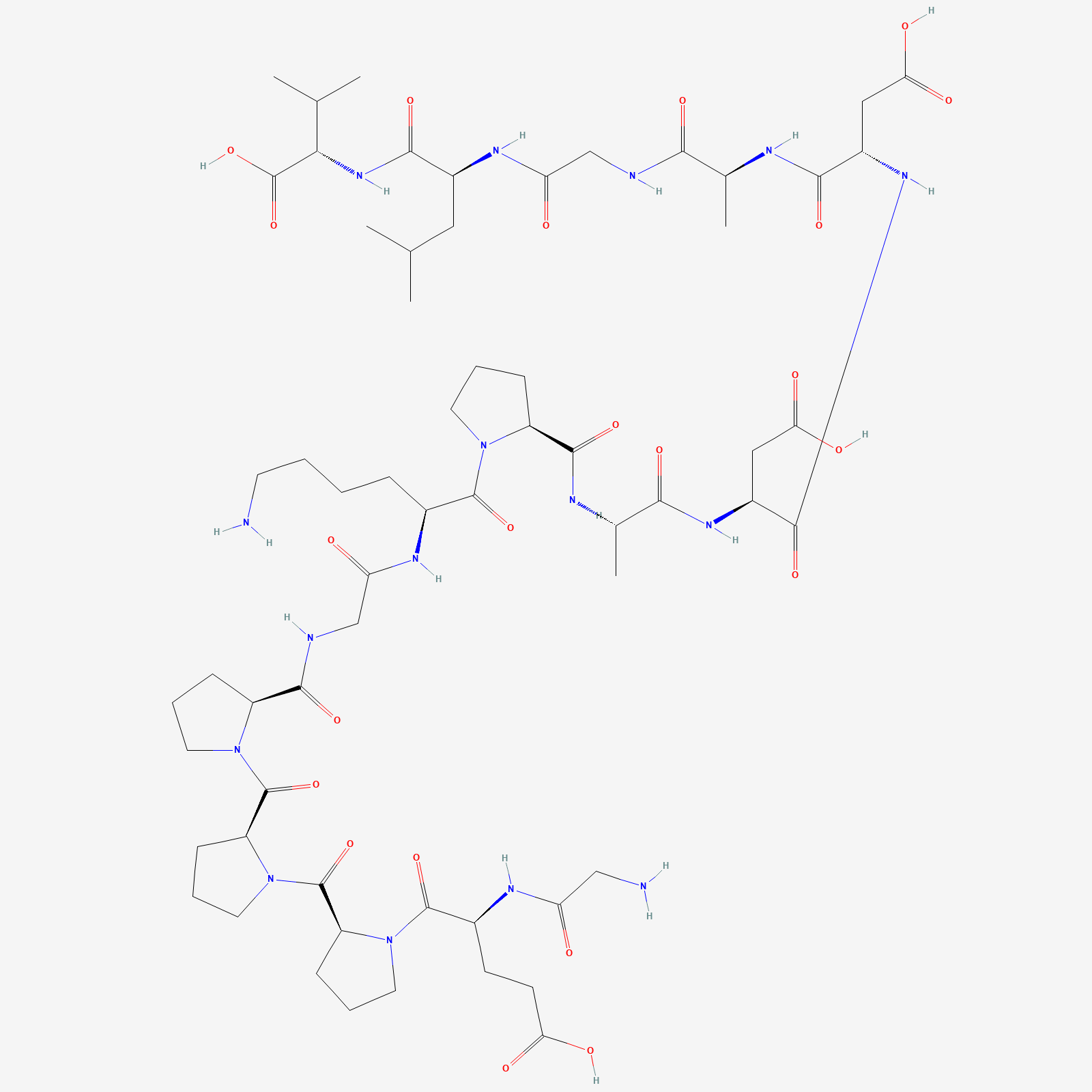 BPC-157 2D structure
