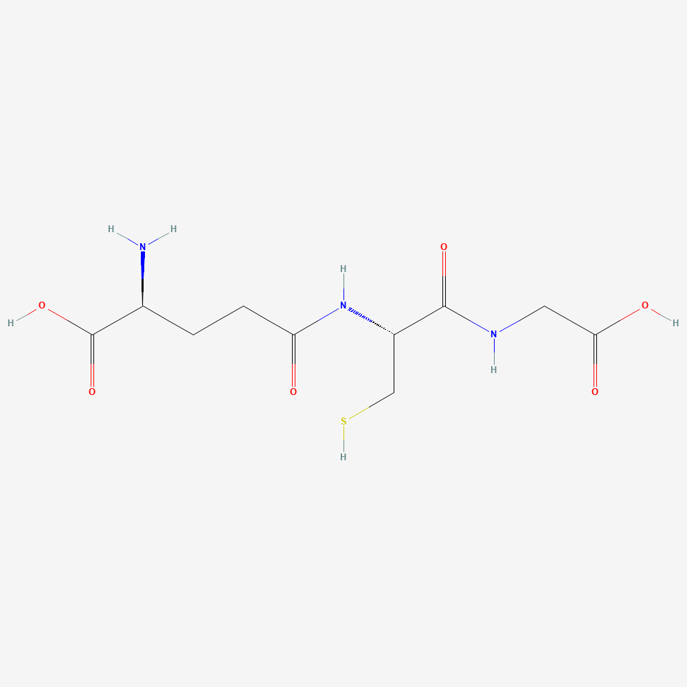 Glutathione 2D structure