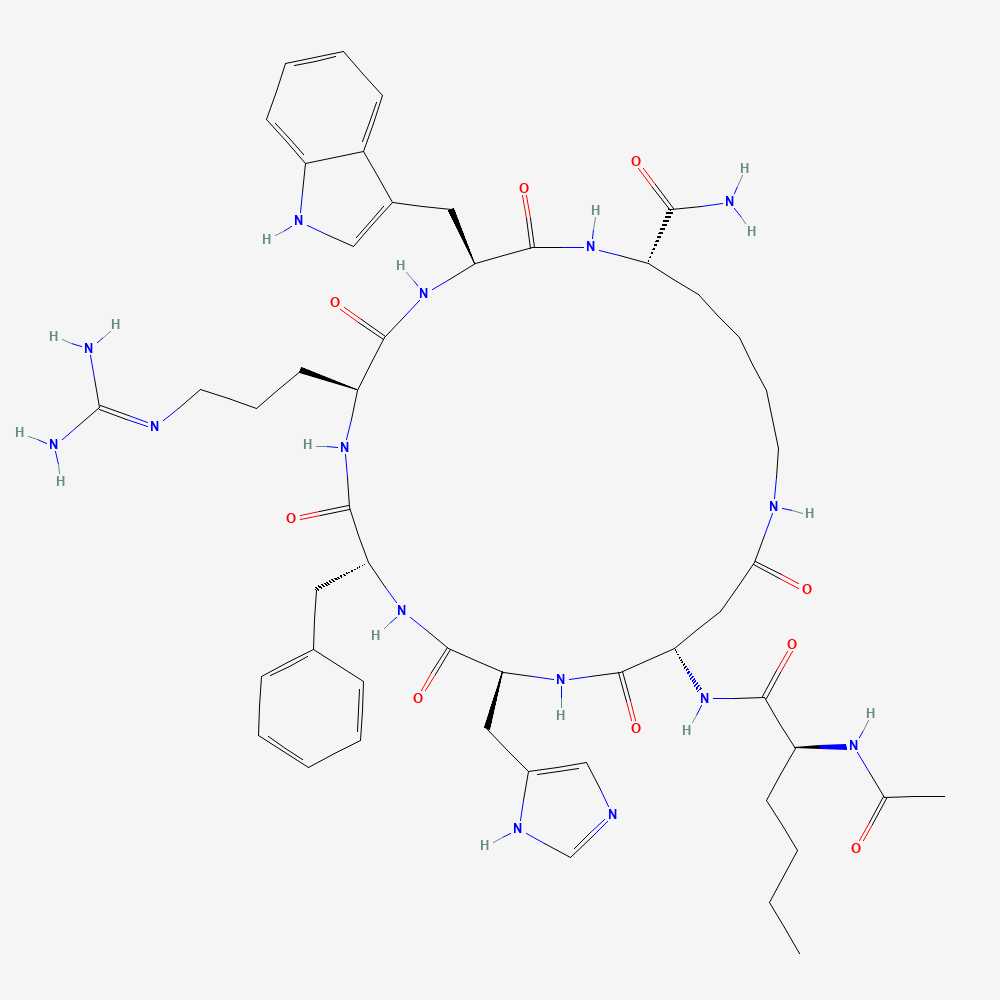 Melanotan II 2D structure